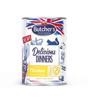 Butcher's Delicious Dinners Kawałki W Galaretce Z Kurczakiem 400g