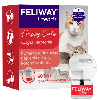 Ceva Animal Health Polska Sp. Z O.o Feliway Friends Dyfuzor 48ml + Wkład 48ml