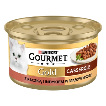 Purina Gourmet Gold kaczka/indyk w sosie 85g