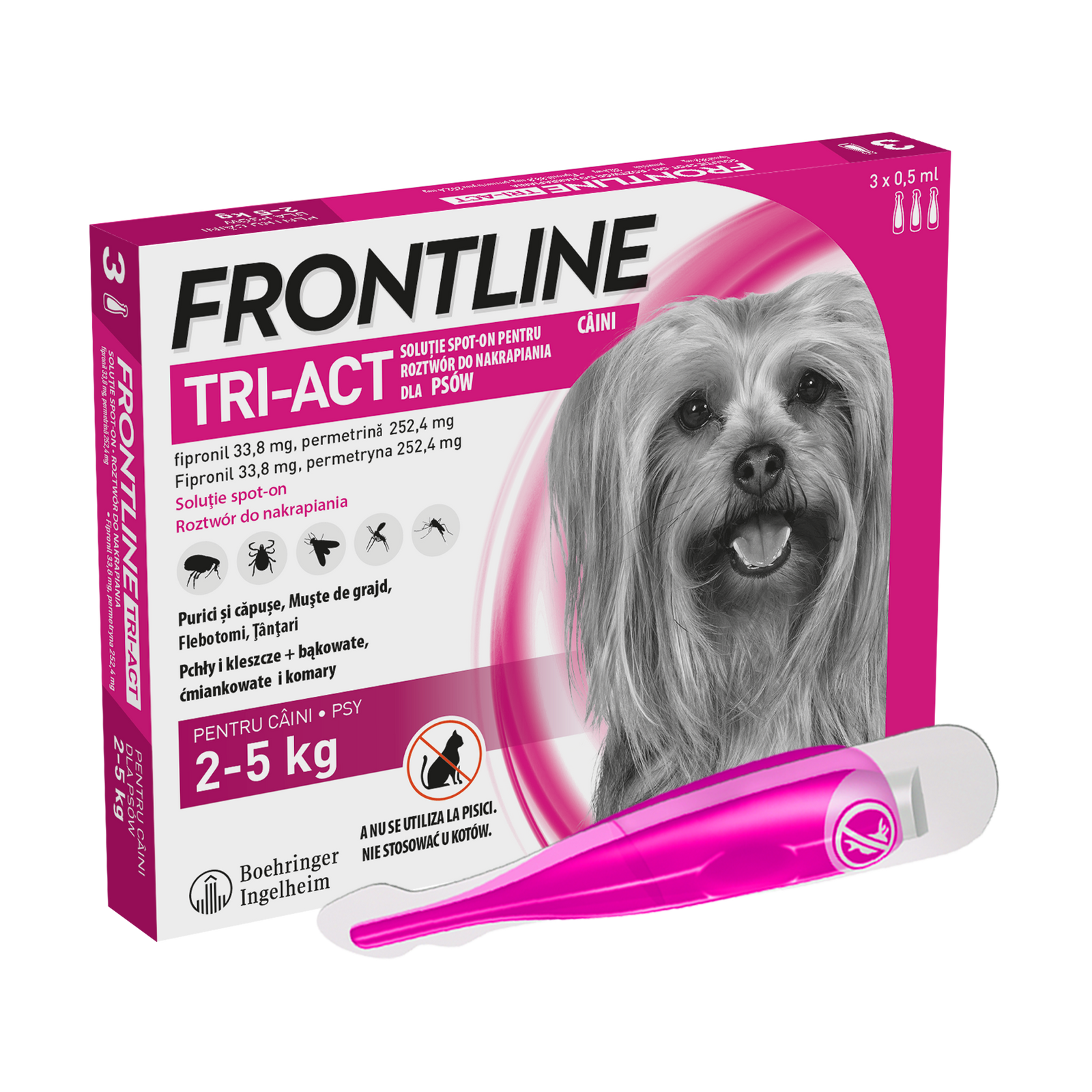 FRONTLINE Tri-Act Dla Psów 3x0,5ml
