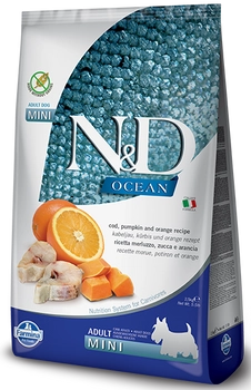 Farmina N&D Ocean Canine Adult Mini Cod Pumpkin&Orange 800g