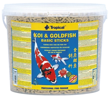 TROPICAL Koi & Goldfish Basic Sticks 5l/430g