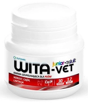 Eurowet Wita-Vet Junior + Adult 30tab