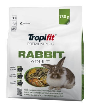 Tropifit Premium Plus Rabbit Adult 750g