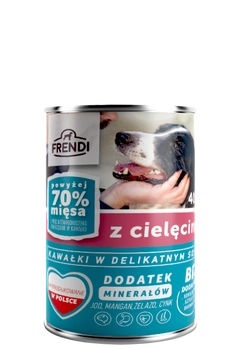 Frendi Kawałki W Delikatnym Sosie Z Cielęciną 400g