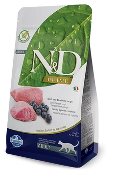 Farmina N&D Prime Feline Adult Lamb&Blueberry 5kg