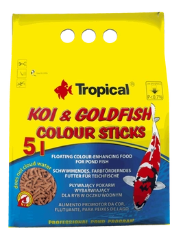 TROPICAL Koi & Goldfish Basic Sticks 5l/400g