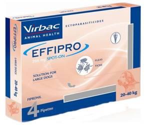 EFFIPRO  Spot-On pies L 20-40 kg (pipeta 4 x 2,68ml)