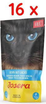 Josera Filet Kurczak Z Łososiem 16x70g