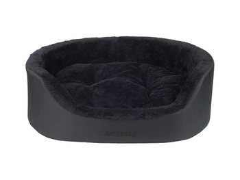AMIPLAY Legowisko Elipsa Aspen Czarne M