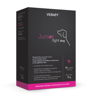 Nutrifarm Sp. Z O.o. Vebiot Junior-Light Dog 30 Saszetek