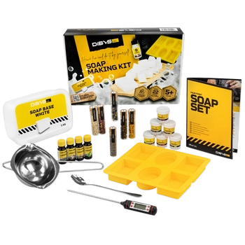 Zestaw Do Robienia Mydła DIY Z Bazą Glicerynową Białą 1kg