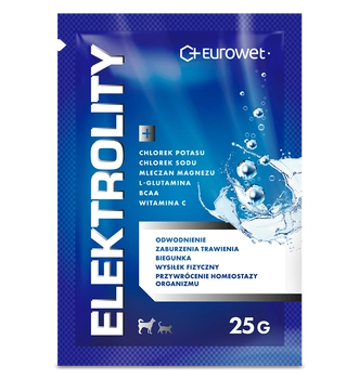 Eurowet Elektrolity Dla Psa I Kota 25g