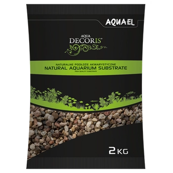 AQUAEL Żwir Naturalny Wielobarwny 3-5mm 2kg