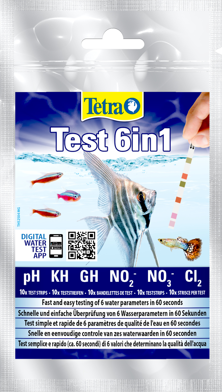 Tetra Test 6in1 10szt
