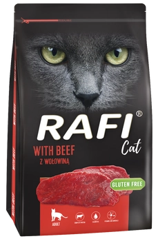 Dolina Noteci Rafi Cat Karma Sucha Dla Kota Z Wołowiną 7kg