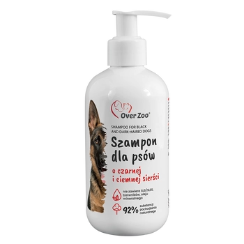 OVER ZOO Szampon Dla Psów O Czarnej I Ciemnej Sierści 250ml