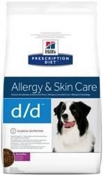 Hill's PD Prescription Diet Canine d/d Kaczka I Ryż 12kg