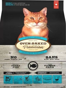 Oven Baked Tradition Cat Food Adults Of All Life Style With Fish 2,27kg