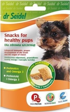 Laboratorium DermaPharm Dr Seidel Smakołyki Dla Zdrowia Szczeniąt 90g