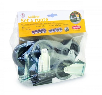 Zolux Zestaw 4 Kółek Do Transportera Gulliver IATA