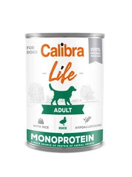 Calibra Dog Life Adult Duck With Rice Karma Dla Psa 400g