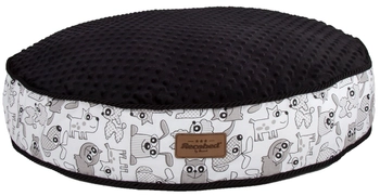 RECOBED Pufa Azowian Czarna M 75cm