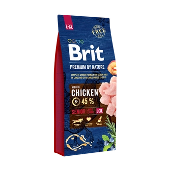 Brit Premium By Nature Senior L+XL Z Kurczakiem 15kg