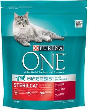 Purina One Cat Sterilcat Karma Z Wołowiną Dla Kota 1,5kg