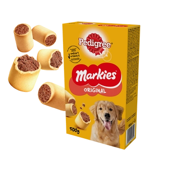 PEDIGREE® Markies™ Original 500g - chrupiące ciasteczka dorosłych dla psów