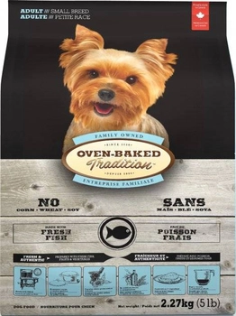 Oven Baked Tradition Dog Food Dog Food Adult Small Breed With Fish 2,27kg