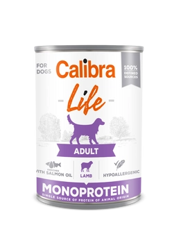 Calibra Dog Life Adult Lamb Karma Dla Psa 400g