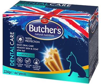 Butcher’s Dental Care Mini Przysmak Dla Psa 4x56g