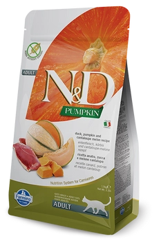Farmina N&D Pumpkin Feline Adult Duck Pumpkin&Cantaloupe Melon Recipe 5kg
