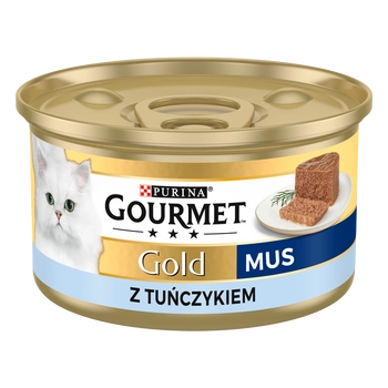 Purina Gourmet Gold mus z tuńczykiem 85g