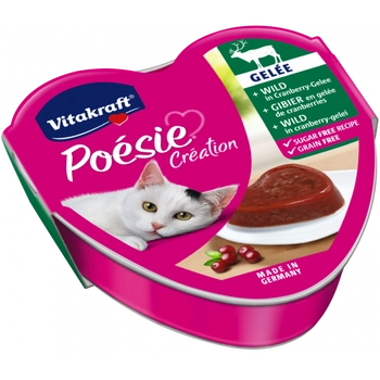 Vitakraft Poesie Karma Dla Kota Dziczyzna Z Żurawiną 85g