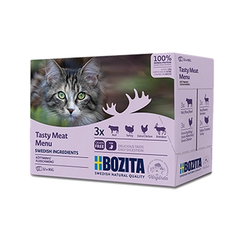 BOZITA Multibox Mięsne Kawałki W Sosie 12x85g