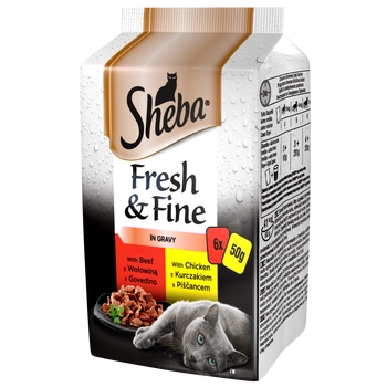 Sheba Saszetka Fresh & Fine 6x50g