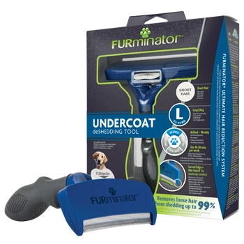 FURMINATOR Narzędzie Do Wyczesywania Podszerstka Dla Krótkowłosych Psów Dużych Ras