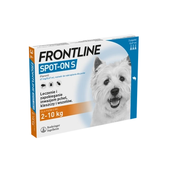 FRONTLINE Spot On Dla Psa 3x0,67ml