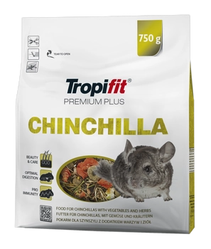 Tropifit Premium Plus Chinchilla 750g