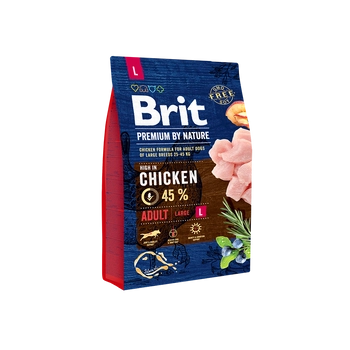Brit Premium By Nature Adult L Z Kurczakiem 3kg