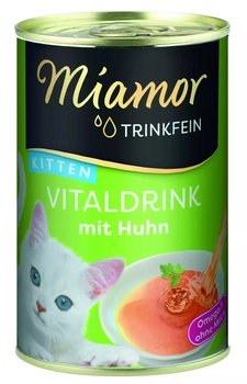 Miamor VitalDrink Kitten z kurczakiem 135ml