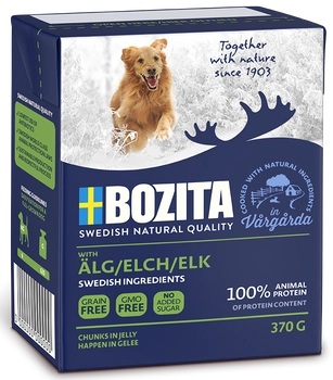 BOZITA Dog Łoś W Galarecie 370g