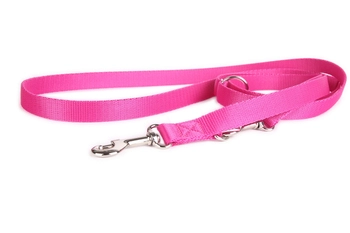 DogStuffs Smycz Regulowana – Różowa 20mm/220cm