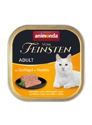 Animonda Vom Feinsten Adult Cat Drób I Makaron 100g
