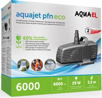 AQUAEL Pompa Fontannowa Pfn Eco 6000