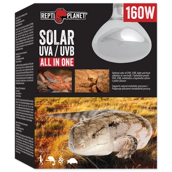 REPTI PLANET Żarówka Solar UVA & UVB 160W
