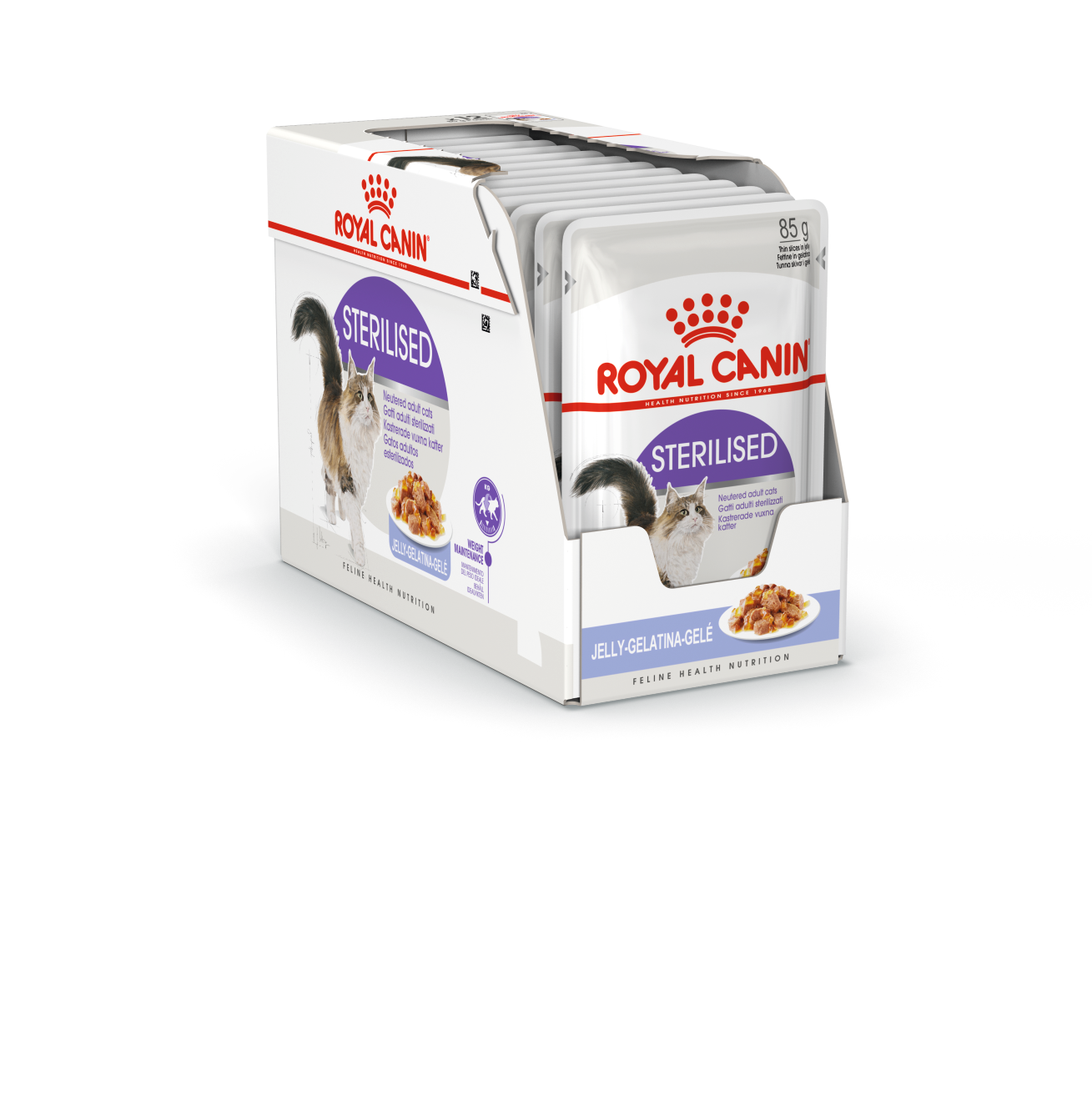 ROYAL CANIN Sterilised W Galaretce 12x85g