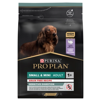 PRO PLAN Sensitive Digestion Small & Mini Adult Indyk 2,5kg